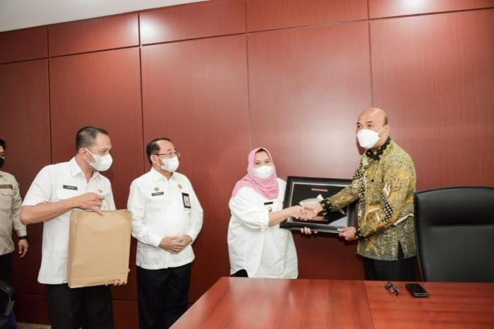 Bupati Bengkalis Kasmarni Paparkan Kebutuhan Dana Pembangunan Ke Bappenas