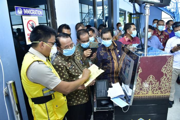 23 WNI Hari Ini Tiba Dari Negara Jiran Melalui Pelabuhan BSL