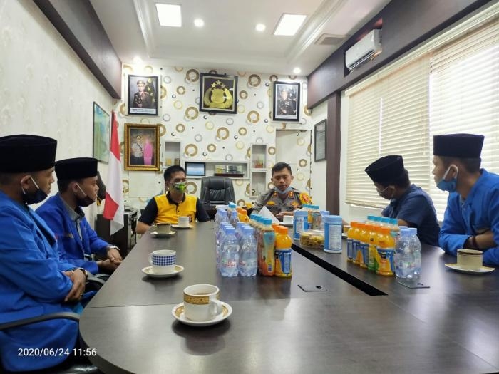 PC PMII Minta Polres Bengkalis Putus Mata Rantai Penyebaran Narkoba dan Radikalisme